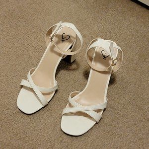 Cute Chunky Heel Shoes